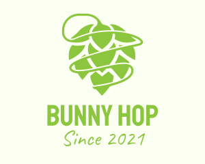 Green Hop Brewery  logo design