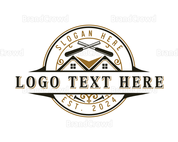 Refurbish Carpentry Roofing Logo