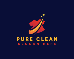 Clean Laundry Shirt logo design