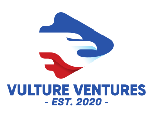 Vulture - American Eagle Arrow logo design