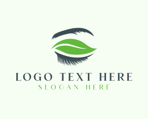 Influencer - Organic Beauty Eyelash Cosmetics logo design