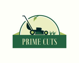 Gardening Lawn Mower logo design