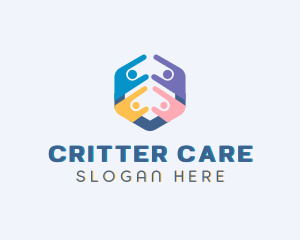 Family Care Support logo design