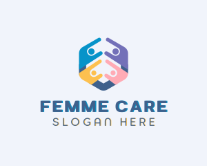 Family Care Support logo design