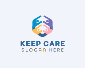 Family Care Support logo design