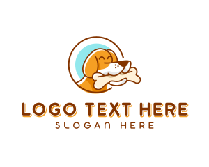 Kennel - Pet Shop Dog Bone logo design