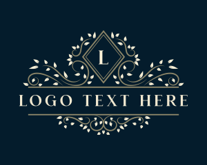 Luxury - Elegant Vine Ornament logo design