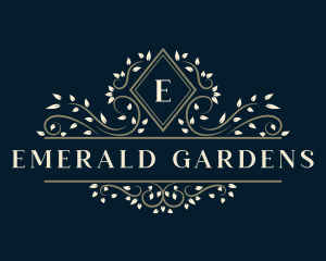 Elegant Vine Ornament  logo design