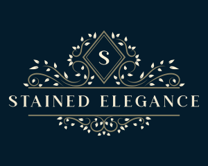 Elegant Vine Ornament  logo design