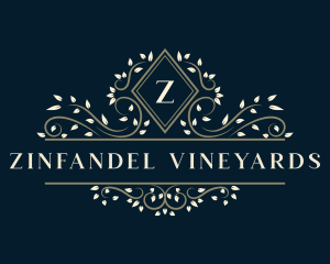 Elegant Vine Ornament  logo design