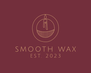Wax - Melting Candle Wax logo design