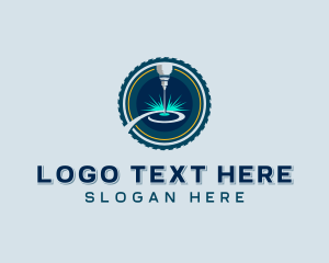 Mechanical - CNC Laser Milling logo design