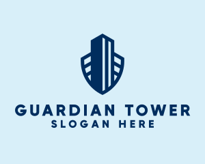 Modern Tower Building  logo design