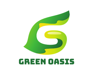 Vegetable G Shape  logo design