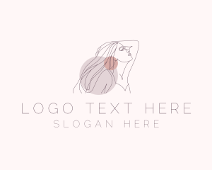 Glam - Aesthetic Woman Wellness Beauty logo design