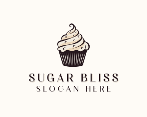 Sweet - Sweet Cupcake Dessert logo design