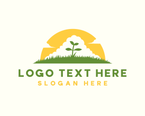 Trim - Plant Botanical Landscaping logo design