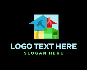 Design - House Tools Construction logo design