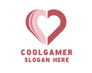 Social Worker - Papercraft Heart Love logo design