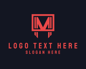 Professional Business Letter M  Logo