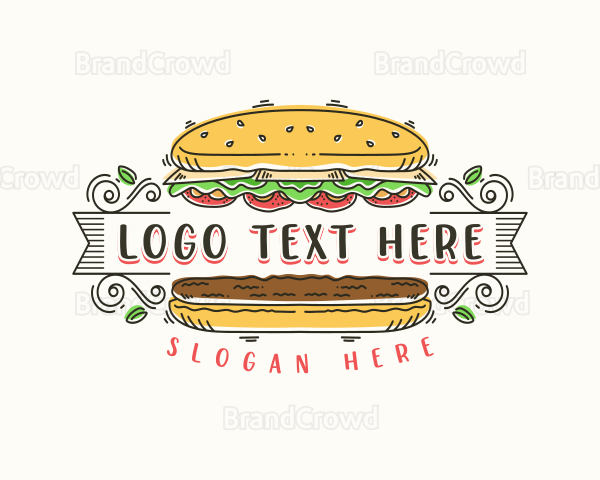 Burger Restaurant Diner Logo
