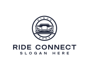 Auto Vehicle Rideshare logo design