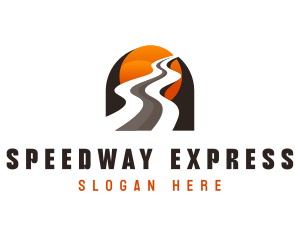 Highway - Road Highway Route logo design