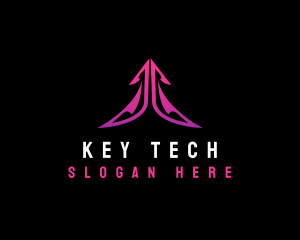 Tech Arrow Logistics logo design