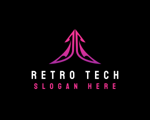 Tech Arrow Logistics logo design