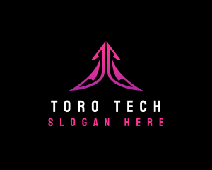 Tech Arrow Logistics logo design