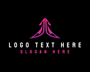 Courier - Tech Arrow Logistics logo design