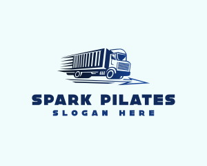 Roadie - Logistics Truck Transport logo design