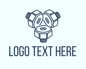 Triple - Bolt Tool Repair logo design