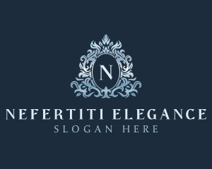 Elegant Ornament Wreath logo design