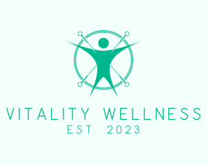 Acupuncture Spa Wellness logo design