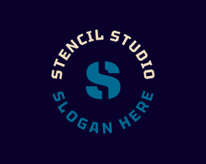 Stencil - Generic Masculine Firm logo design