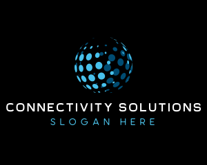 Communication - Global Network Communication logo design