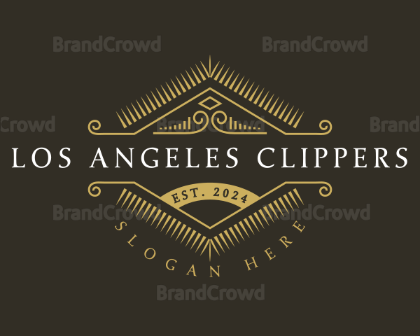 Vintage Art Deco Boutique Logo