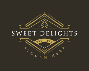 Vintage Art Deco Boutique logo design