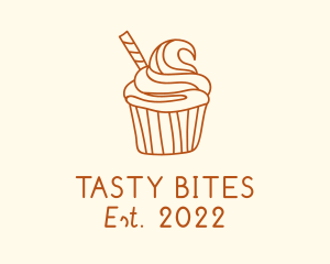 Delicious - Sweet Pastry Cupcake logo design
