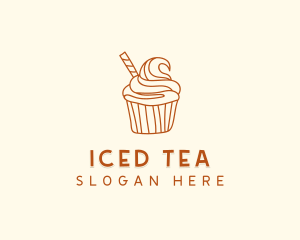 Sweet Pastry Cupcake logo design