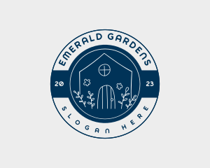 Garden House Farm logo design