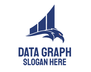 Chart - Blue Eagle Chart logo design