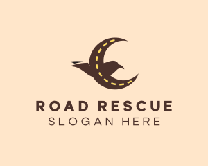 Dove Moon Road logo design