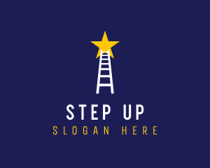 Staircase - Star Ladder Goal logo design