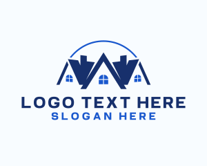 Village - Housing Real Estate logo design