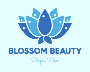 Blossom - Fish Lotus logo design