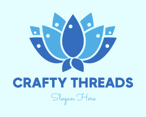 Fish Lotus logo design