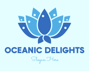 Fish - Fish Lotus logo design