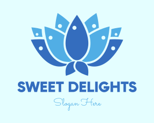 Fish Lotus logo design